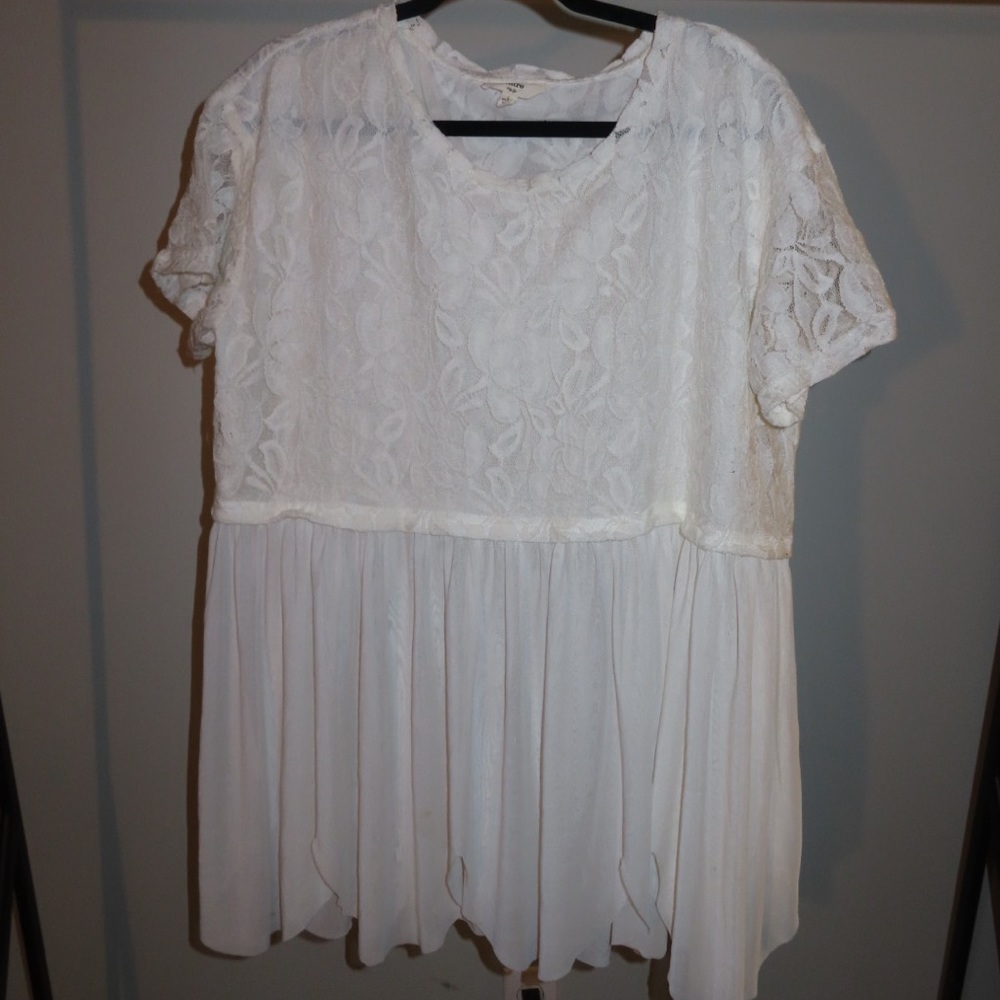 White Lace Tunic/Dress